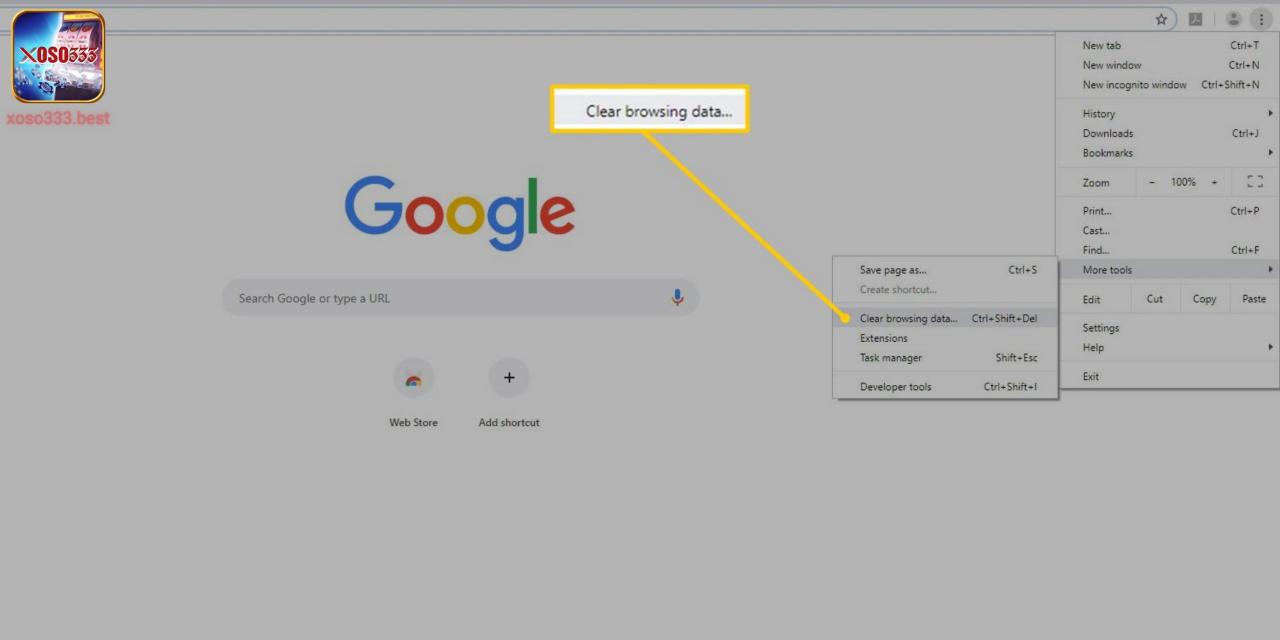 Hướng dẫn cách xóa bộ đệm web khi bị đầy